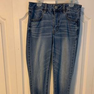 American Eagle Super skinny high rise jeans
